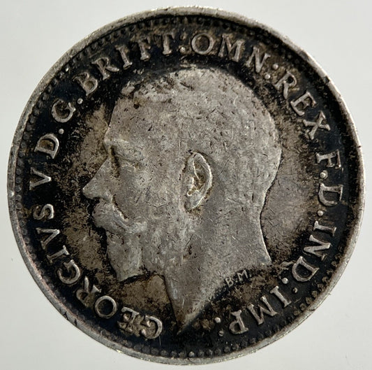 1918 George V Threepence Silver Coin | Fine Collectable Grade