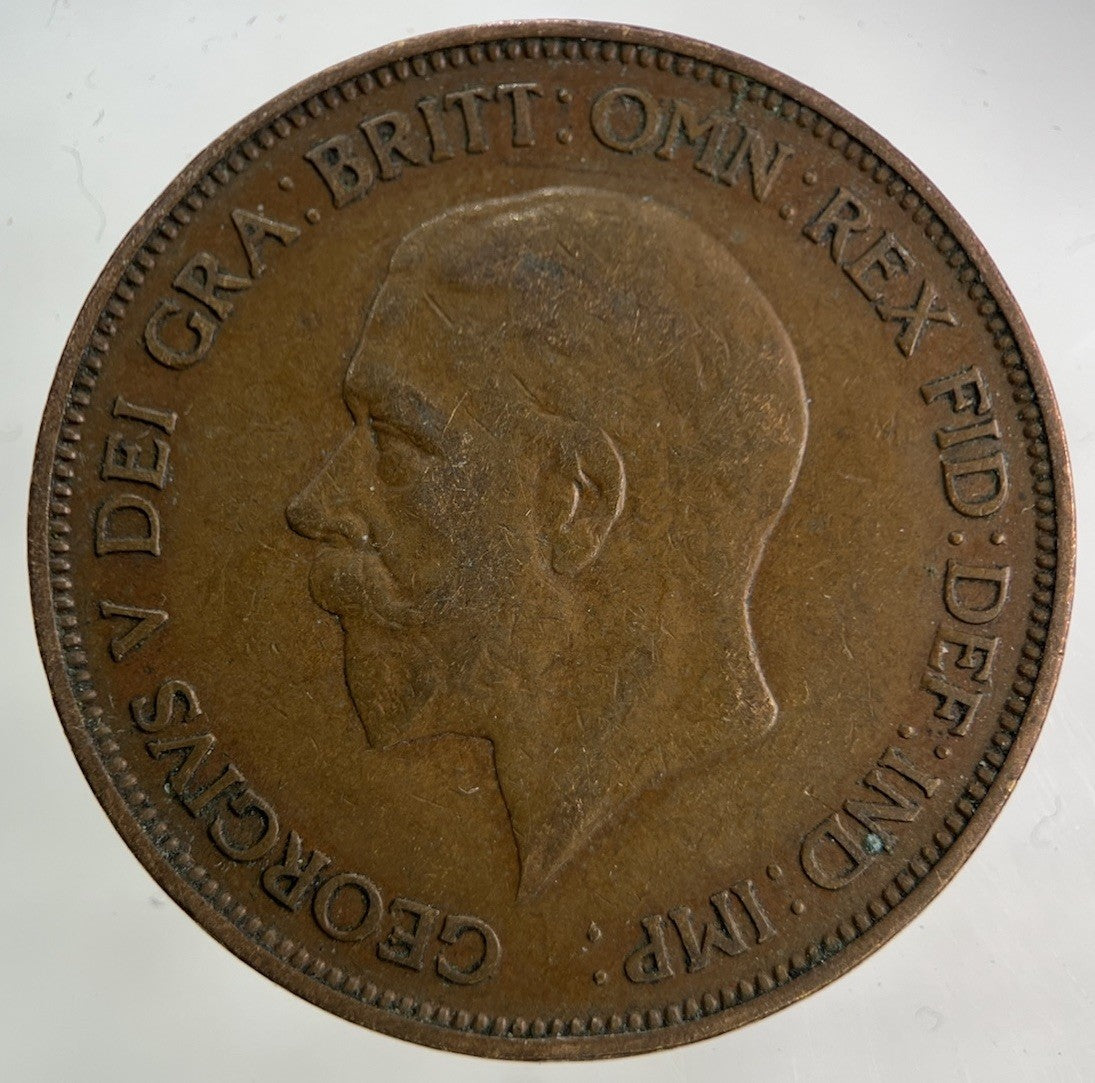 1936 George V One Penny Coin | Fine Collectable Grade