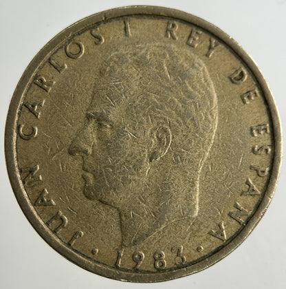 1983 Spain 100 Cien Pesetas Coin | Fine Collectable Grade