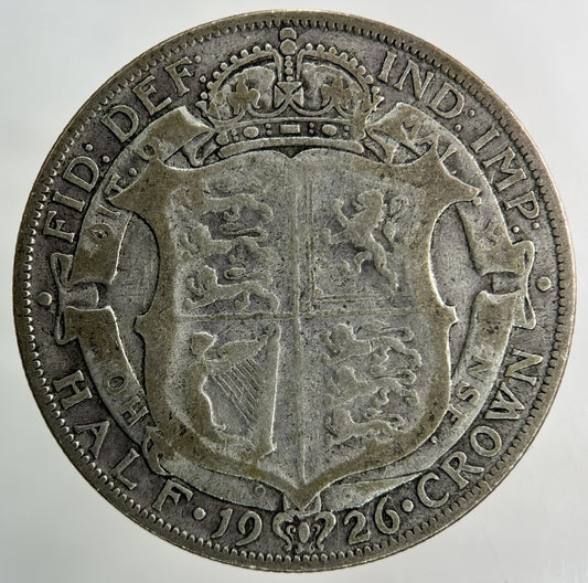 1926 George V Half - Crown Silver Coin | Collectable Grade