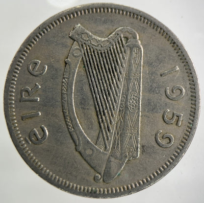 1959 Irish Ireland Florin Coin | Fine Collectable Grade