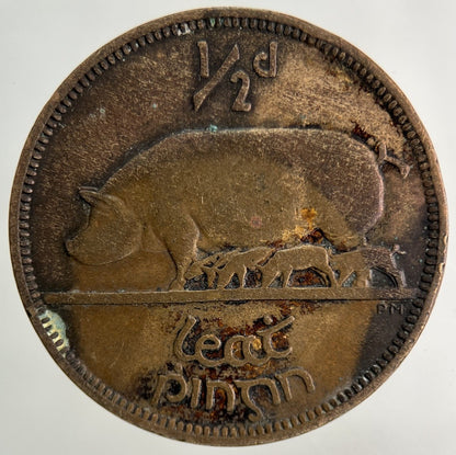 1928 Irish Half - Penny Coin | Collectable Grade