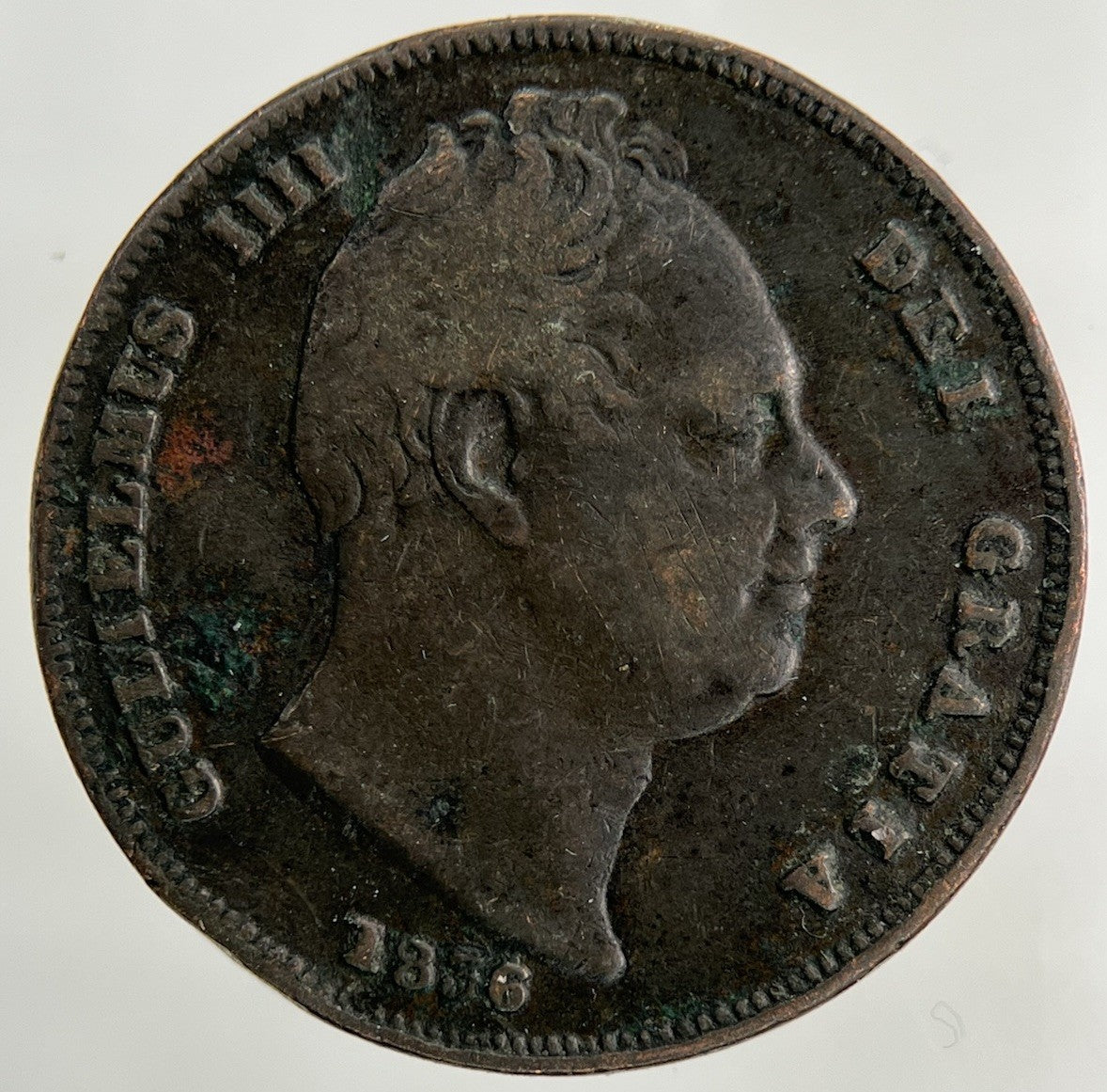 1836 William IV Farthing Coin | Collectable Grade