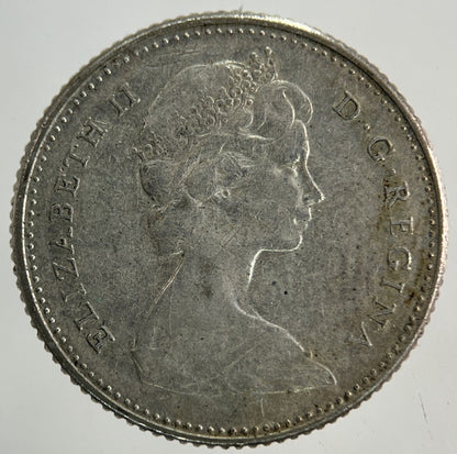 1967 Canada 10 Cents Silver Coin | Fine Collectable Grade