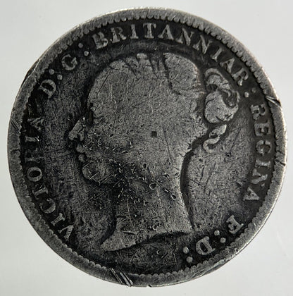 1886 Victoria Threepence Silver Coin | Fine Collectable Grade