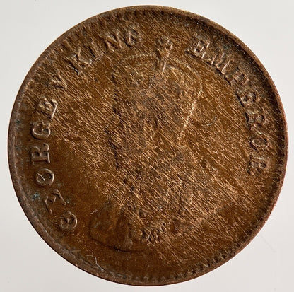 1926 India 1/12 Anna Coin | Fine Collectable Grade | a1004