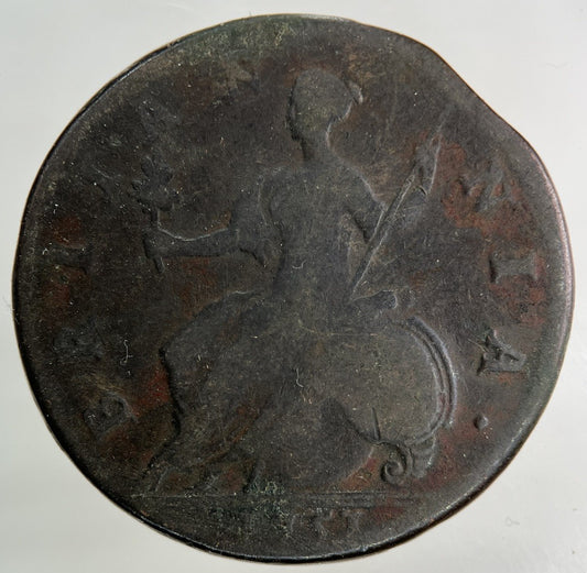 1751 George II 2nd Half - Penny Coin | Collectable Grade