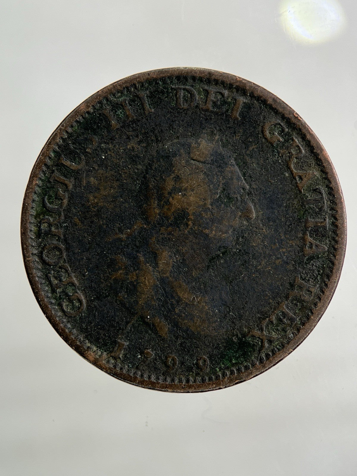 1799 George III 3rd Farthing Coin | Collectable Grade