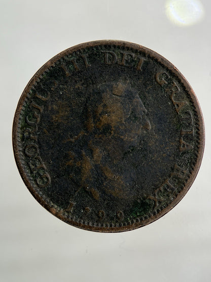 1799 George III 3rd Farthing Coin | Collectable Grade
