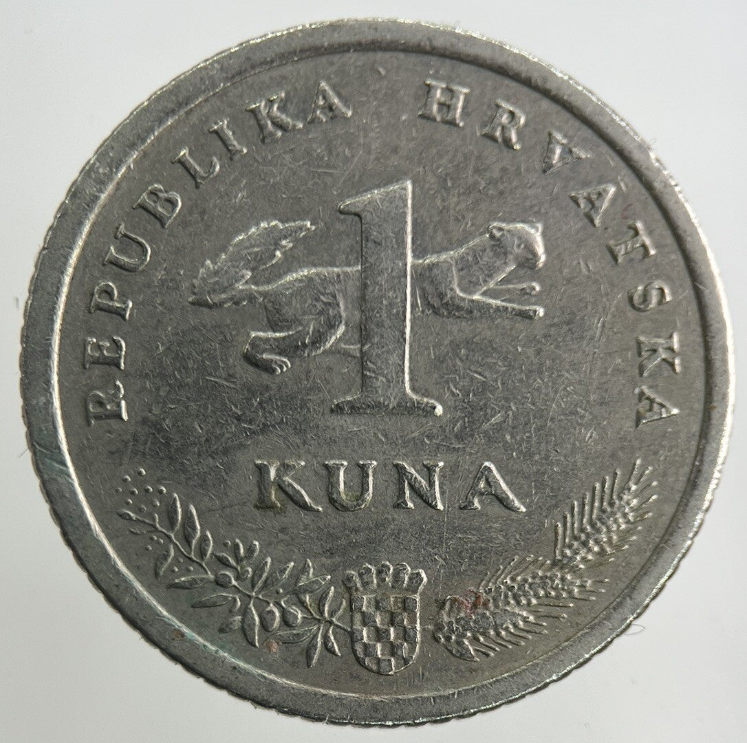 2000 Croatia 1 Kuna Coin | Fine Collectable Grade