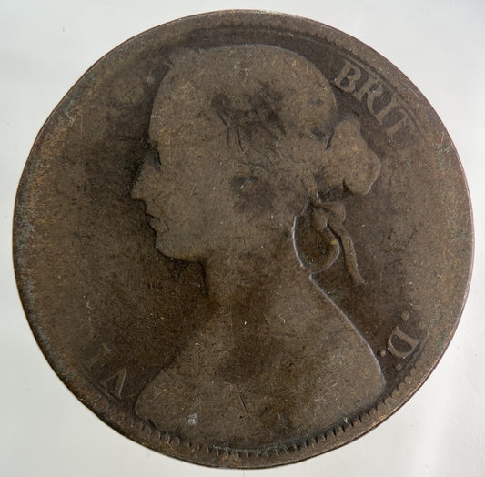 1873 Victoria One Penny Coin | Collectable Grade