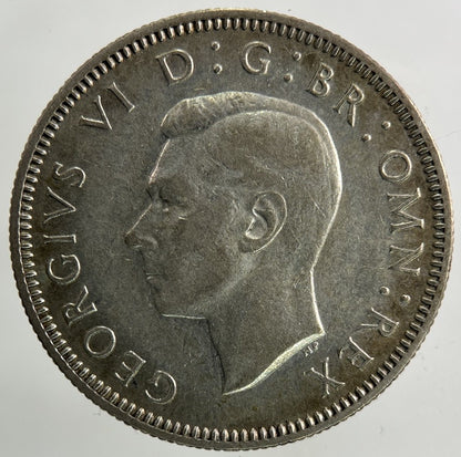 1939 George VI Shilling Silver Coin | Fine Collectable Grade