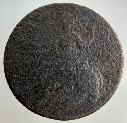 1752 George II 2nd Half - Penny Coin | Fair Grade