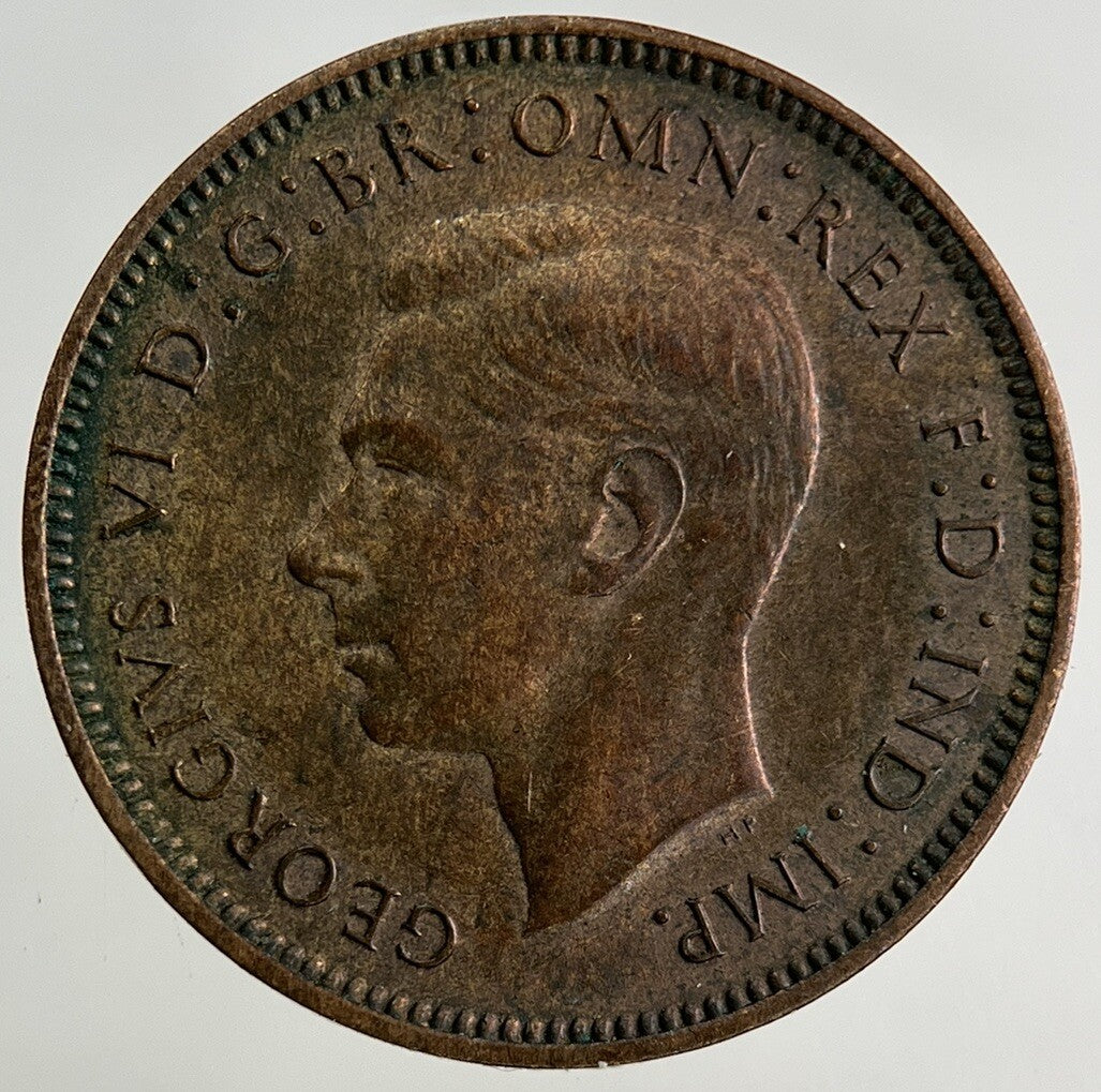 1940 George VI Wren Farthing Coin | Very High Grade