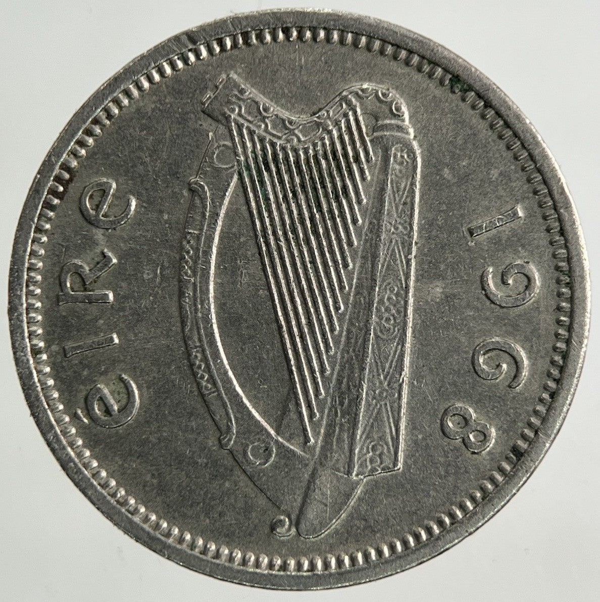 1968 Irish Threepence Coin | Fine Collectable Grade
