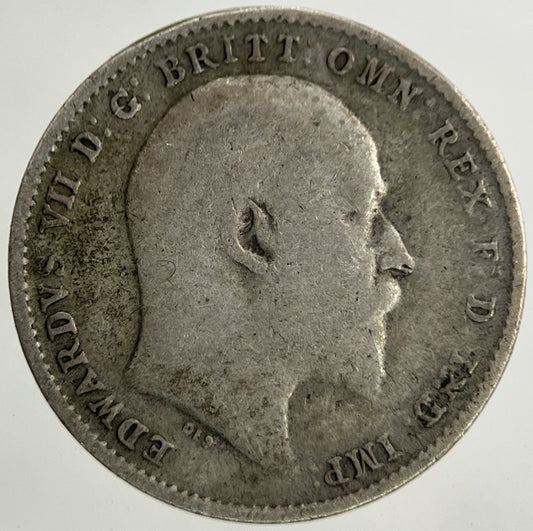 1909 Edward VII Threepence Silver Coin | Collectable Grade