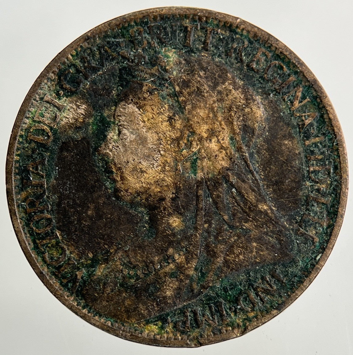 1901 Victoria Farthing Coin | Fine Collectable Grade