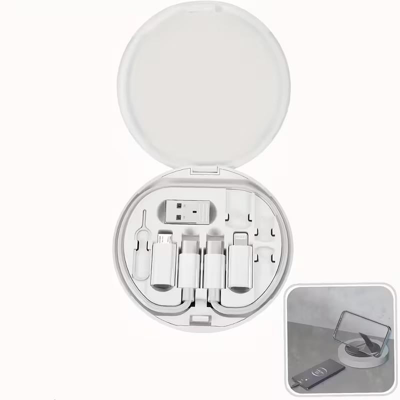 5 in 1 Charging Kit Multiple Adapters Type C/A/Micro/Lightning iPhone Samsung
