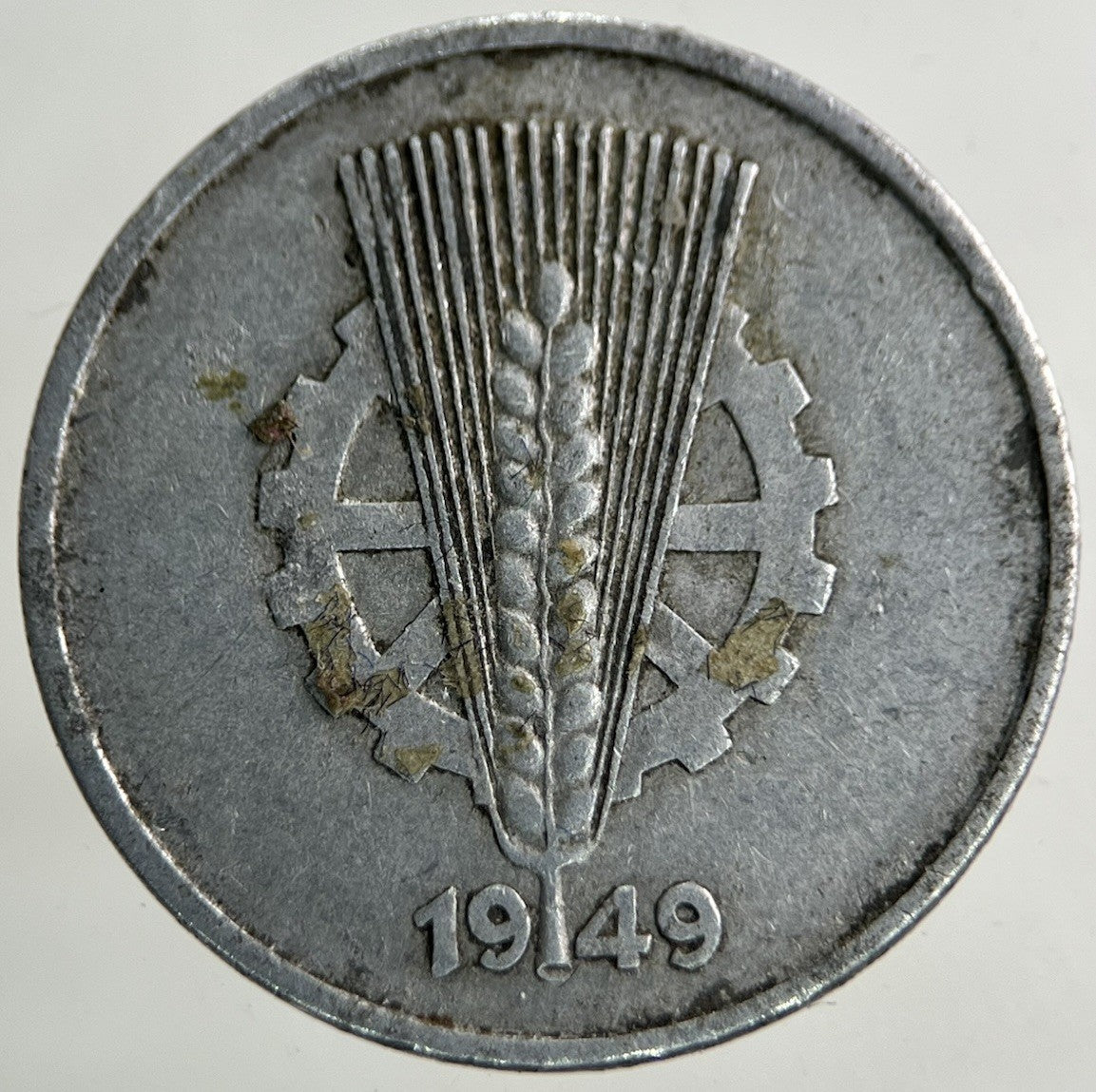 1949 Germany 10 Pfennig Coin | Fine Collectable Grade