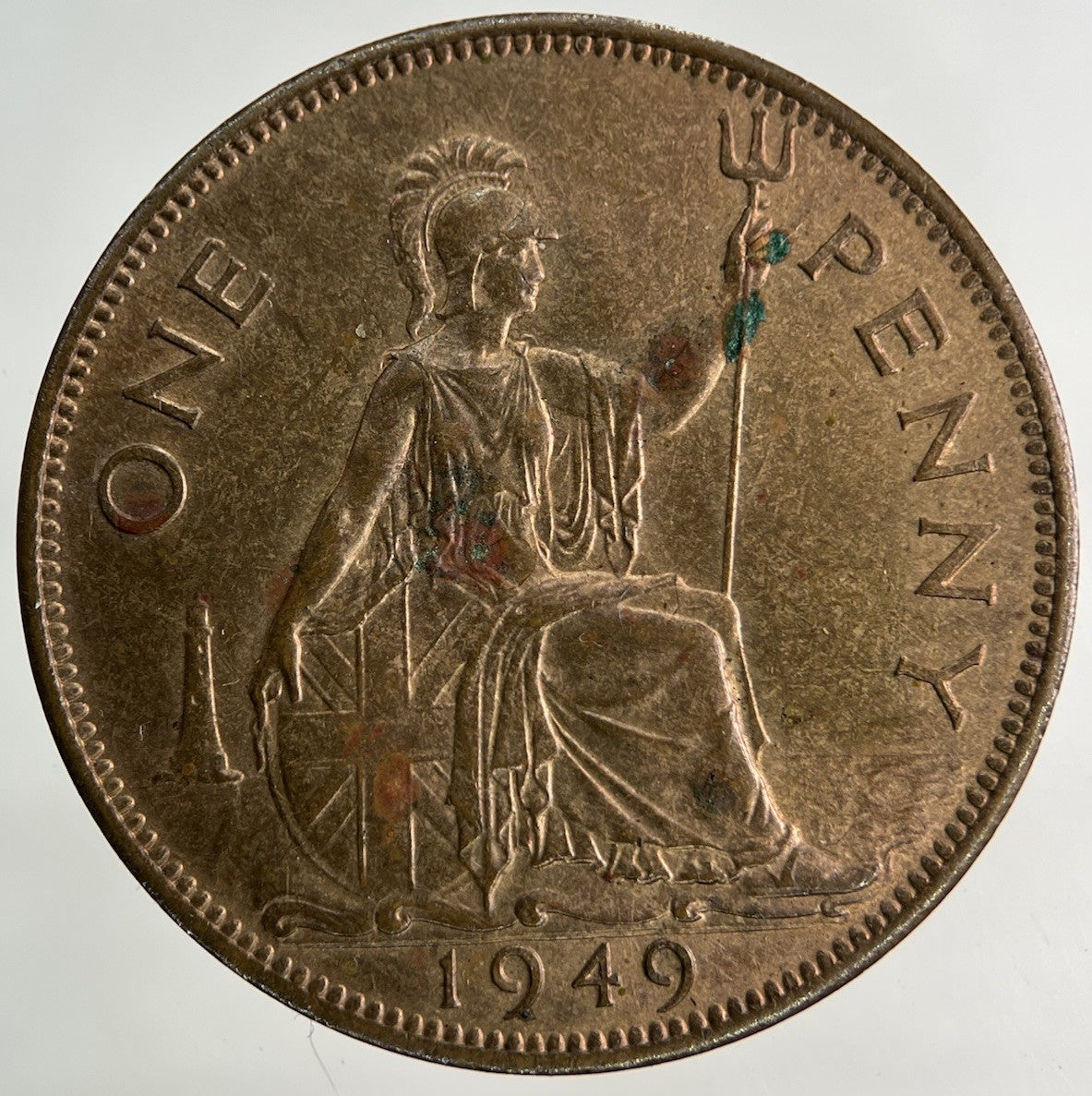 1949 George VI One Penny Coin | Very High Grade