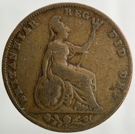 1840 Victoria Farthing Coin | Collectable Grade