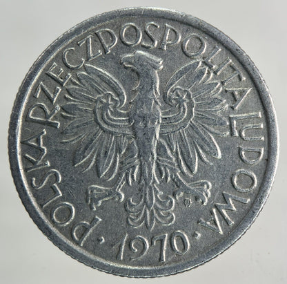 1970 Poland 2 Zlote Zloty Zlotych Coin | Fine Collectable Grade