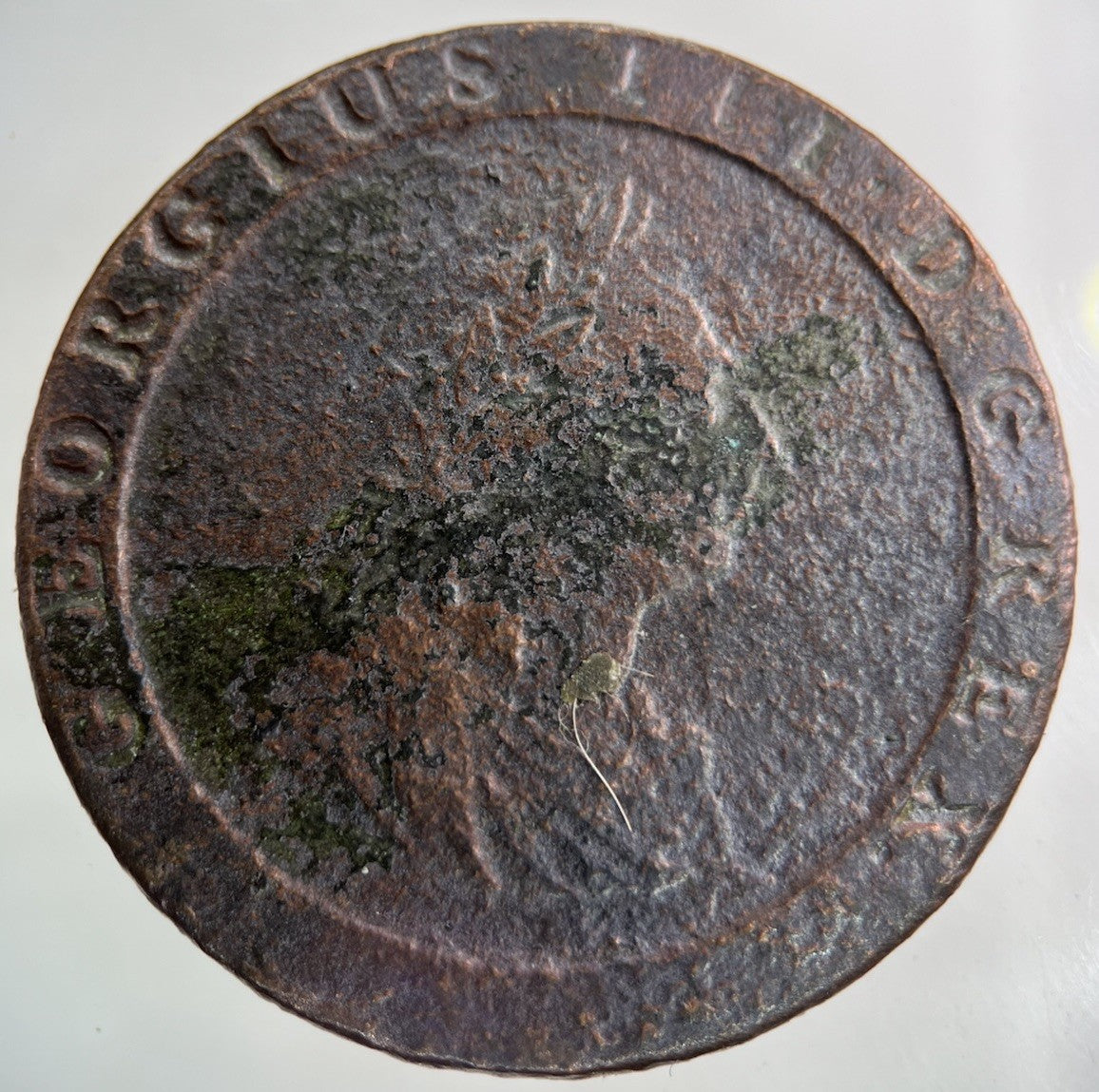 1797 George III 3rd Cartwheel One Penny Coin | Collectable Grade
