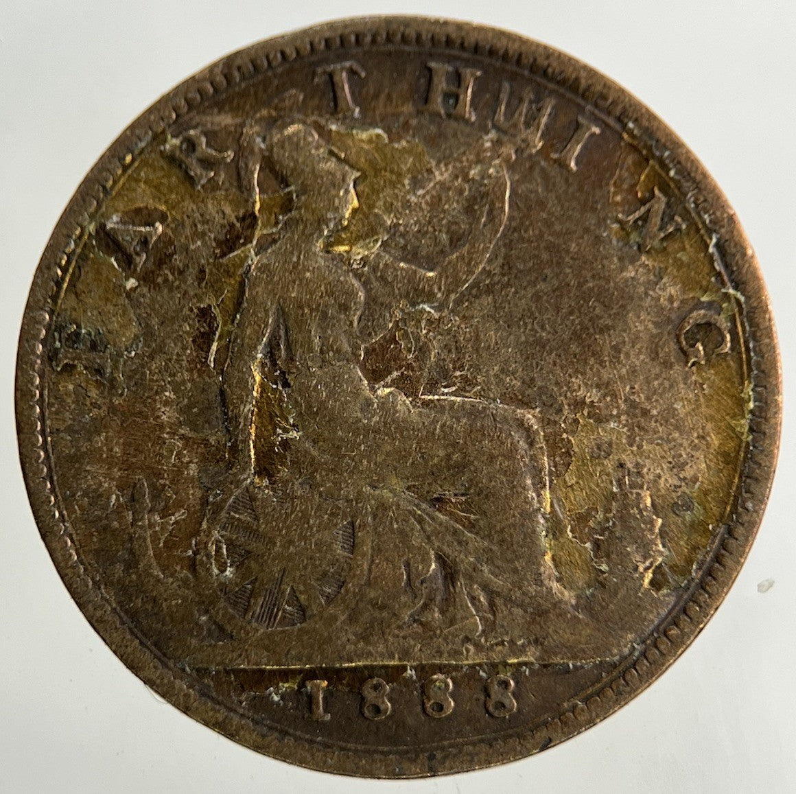 1888 Victoria Farthing Coin | Collectable Grade