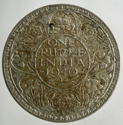 1940 India One Rupee Silver Coin | Fine Collectable Grade