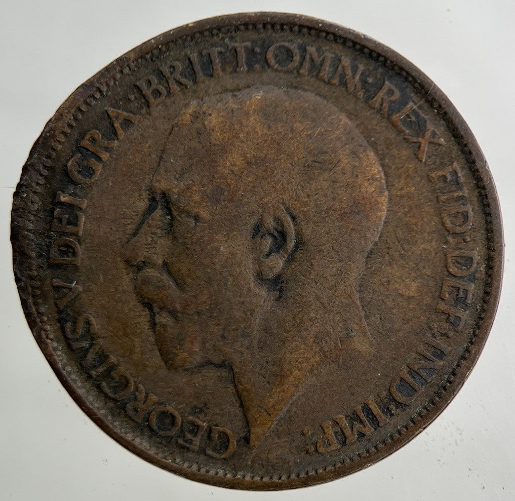 1925 George V Half - Penny Coin | Fair Grade
