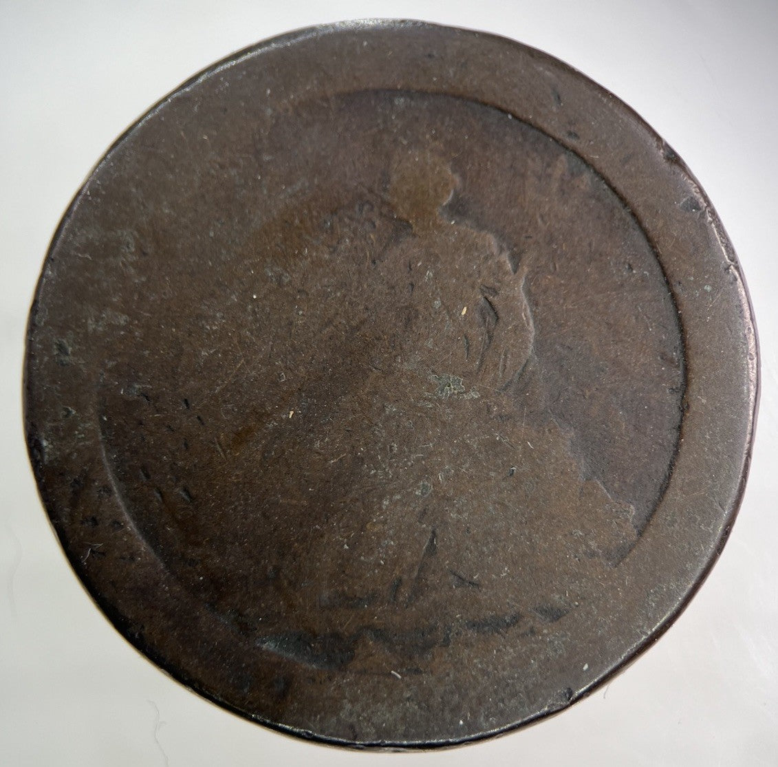 1797 George III 3rd Cartwheel One Penny Coin | Fair Grade