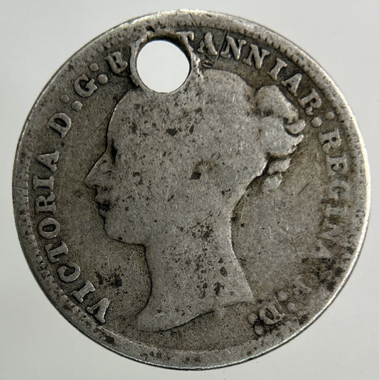 1878 Victoria Threepence Silver Coin | Collectable Grade
