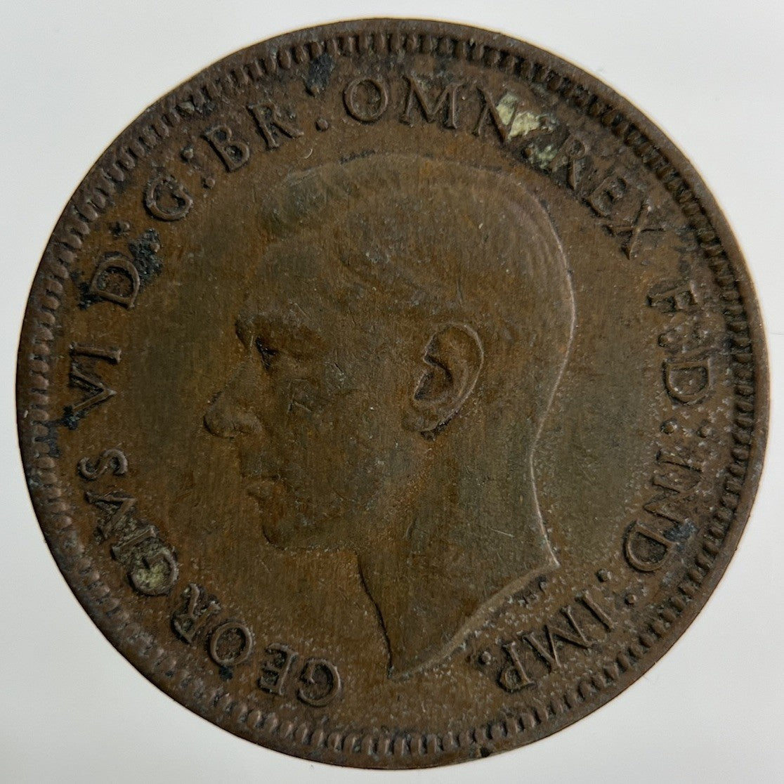 1942 George VI Wren Farthing Coin | Collectable Grade