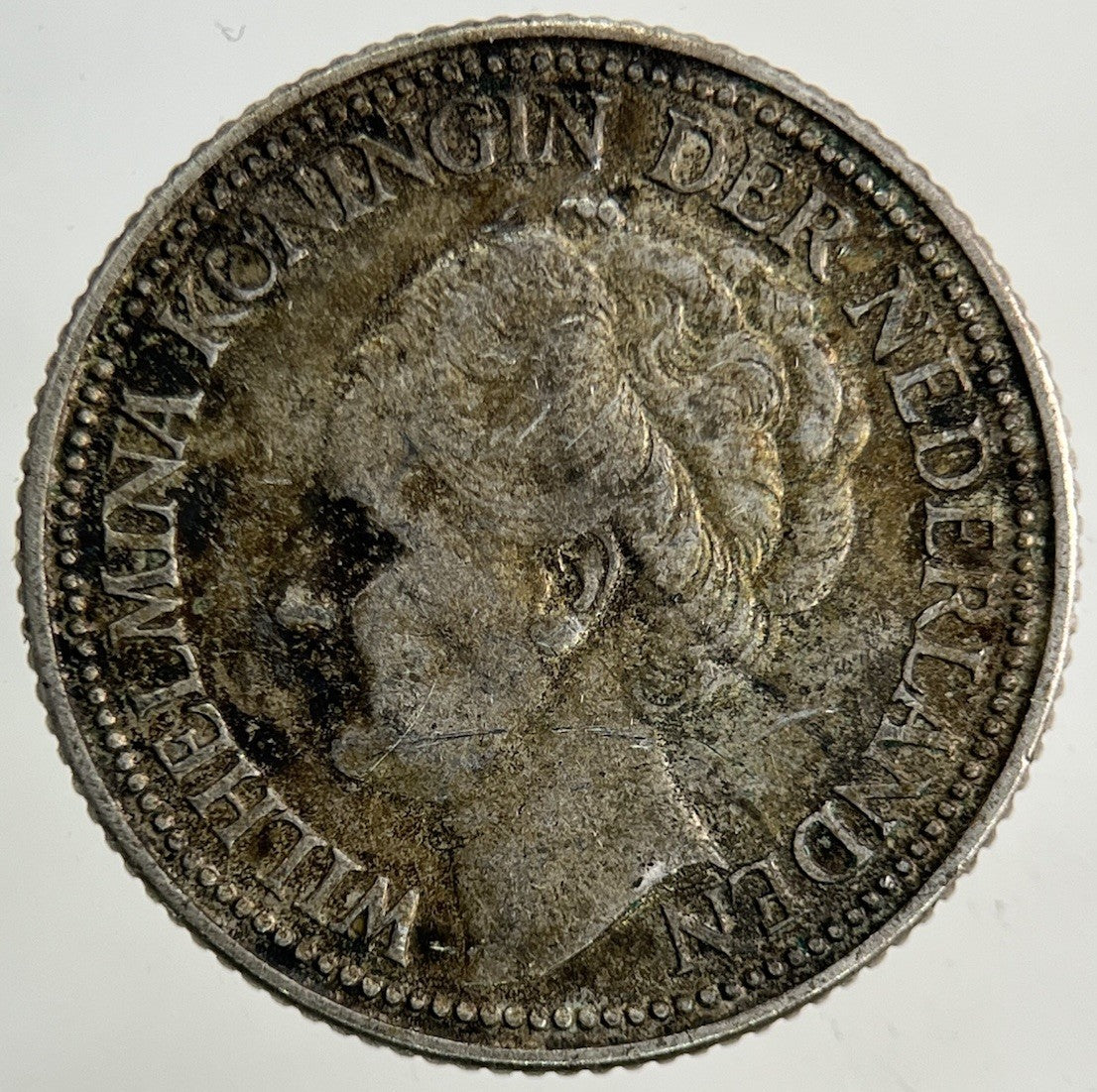 1939 Netherlands 25 Cents Silver Coin | Collectable Grade