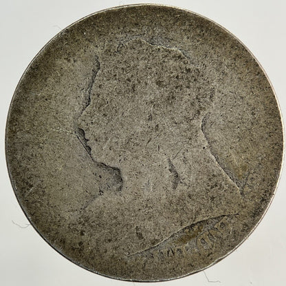 British Victoria Sixpence Silver Coin | Worn Grade
