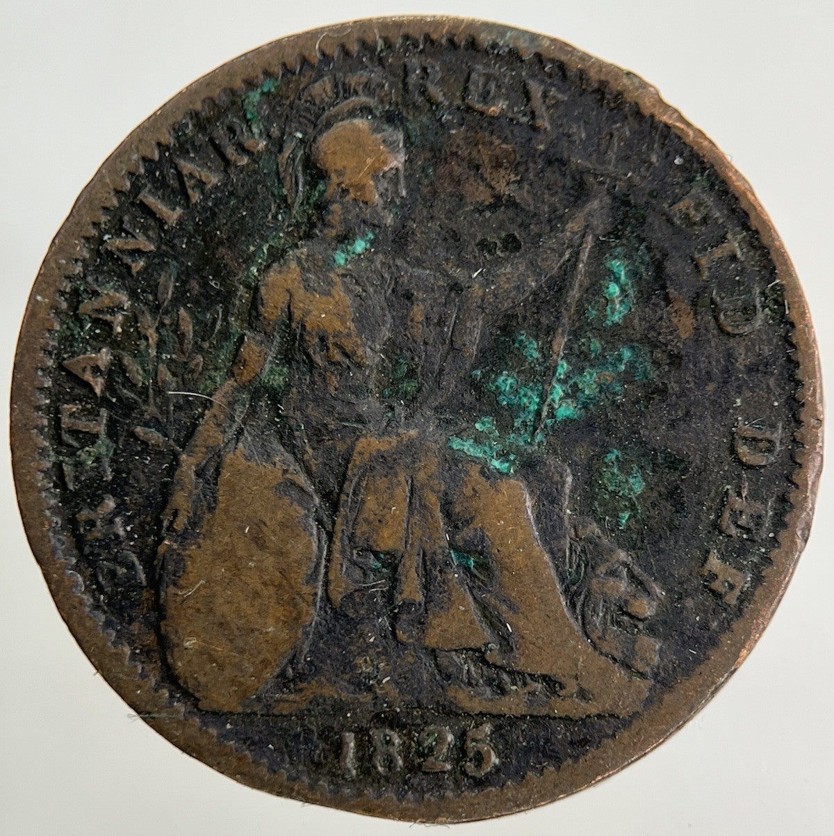 1825 George IV Farthing Coin | Collectable Grade