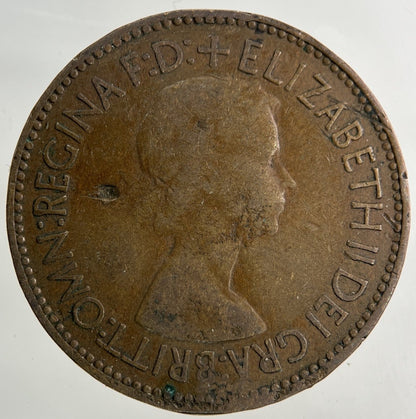 1953 Elizabeth II 2nd Half - Penny Coin | Collectable Grade