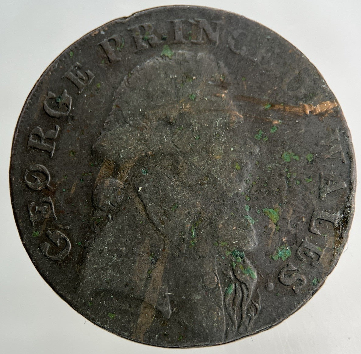 1794 Essex George Prince Of Wales Half - Penny Coin | Collectable Grade