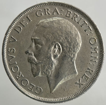 1916 George V Shilling Silver Coin | Very High Grade