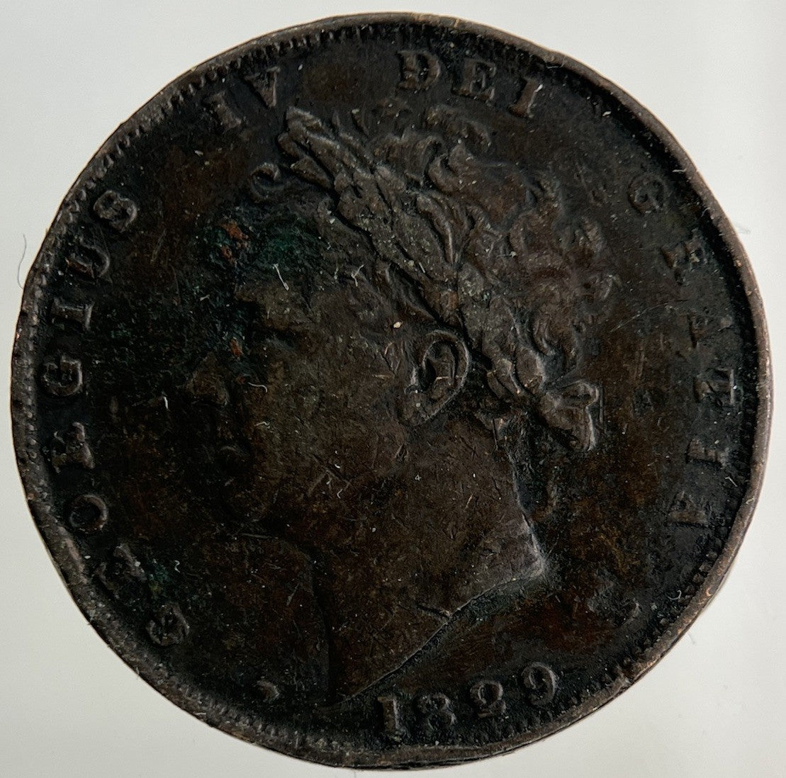 1829 George IV Farthing Coin | Collectable Grade