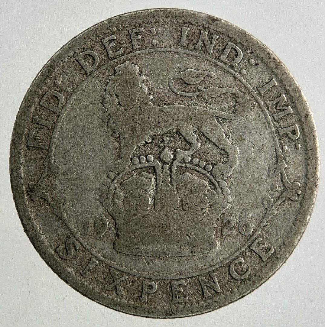 1926 George V Sixpence Silver Coin | Collectable Grade