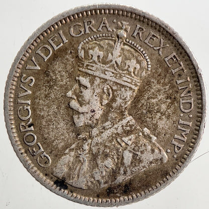 1919 Canada 10 Cents Silver Coin | Very High Grade
