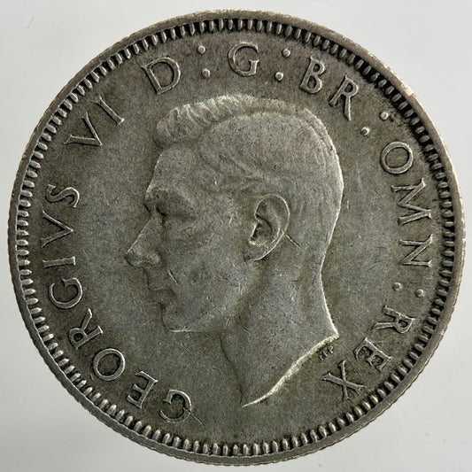 1945 George VI Shilling Silver Coin | Fine Collectable Grade