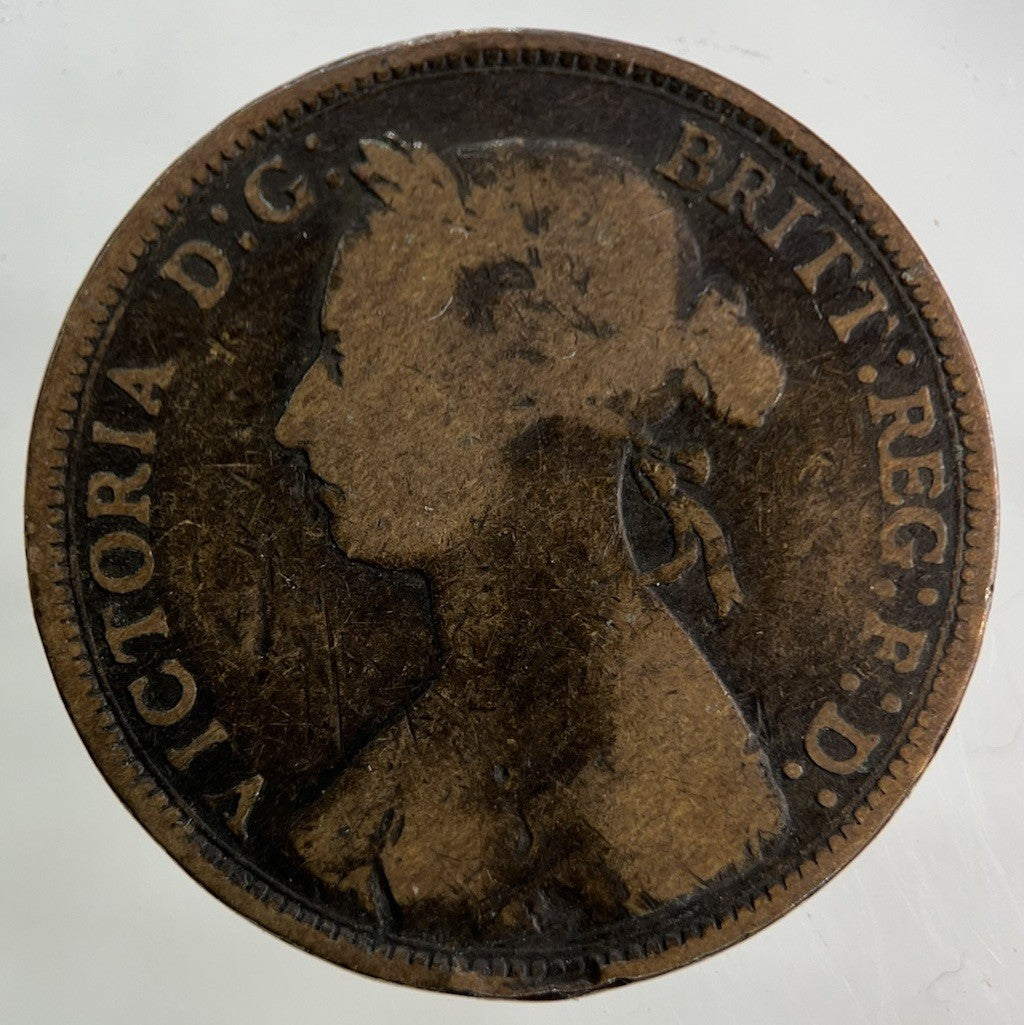 1882 - H Victoria Half - Penny Coin | Collectable Grade