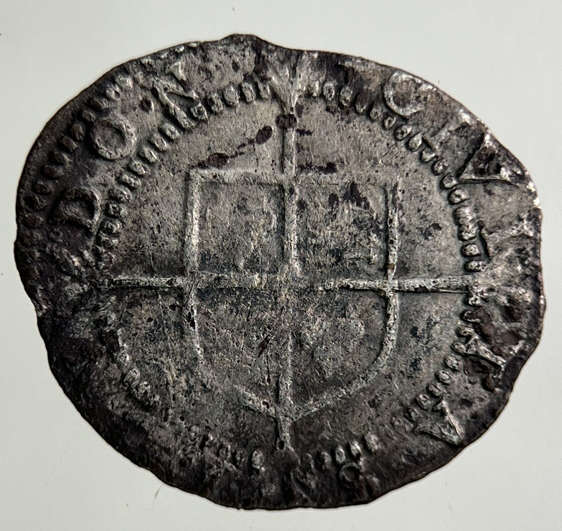 British Elizabeth I 1st Penny Hammered Silver Coin | Collectable Grade