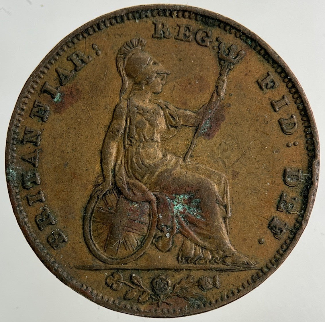 1839 Victoria Farthing Coin | Fine Collectable Grade