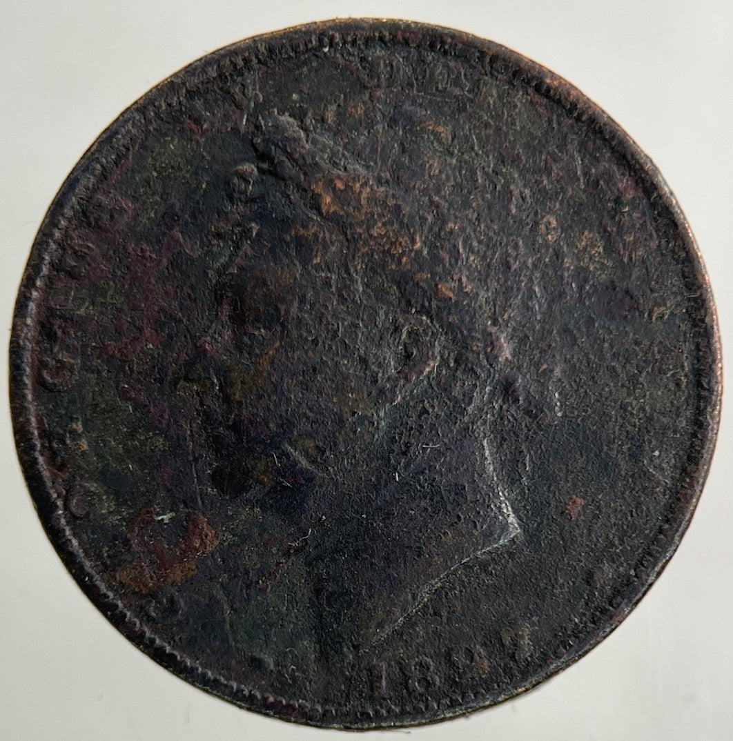 1827 George IV Farthing Coin | Collectable Grade