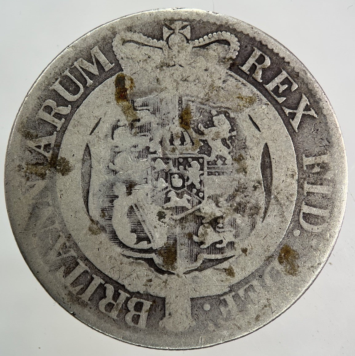 1818 George III 3rd Half - Crown Silver Coin | Collectable Grade
