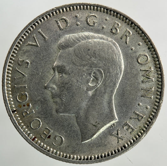 1942 George VI Shilling Silver Coin | Fine Collectable Grade
