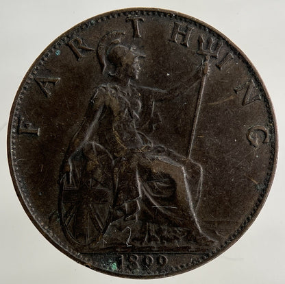 1899 Victoria Farthing Coin | Fine Collectable Grade